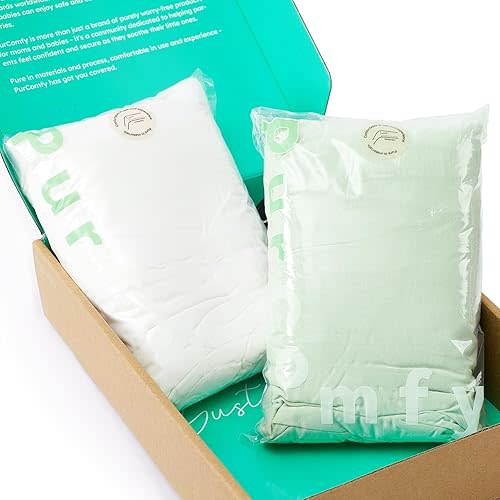 Supersoft Crib Sheets 2-Pack, Premium Bamboo Viscose Stretchy Fitted Crib Sheet, Hypoallergenic Breathable Crib Sheets Boy Girl, Neutral Baby Crib Mattress Sheet, 9'' Extra Deep Pocket