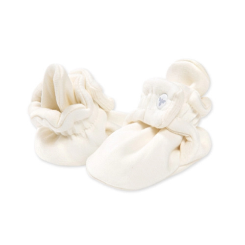 Solid Adjustable Organic Baby Booties | Burt's Bees Baby™