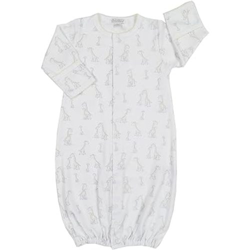 Kissy Kissy Unisex-Baby Giraffe Generations Converter Gown - White