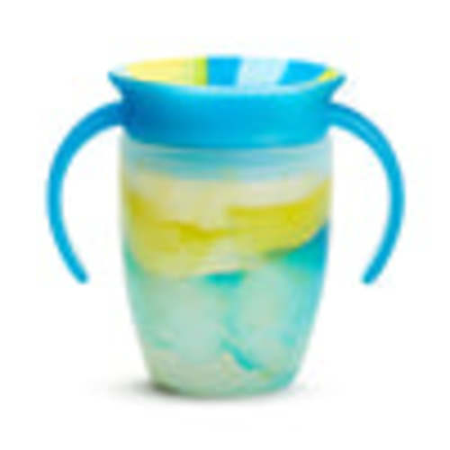 Miracle® 360° Tropical Swirl Trainer Cup, 7oz | Baby Drinkware | Munchkin