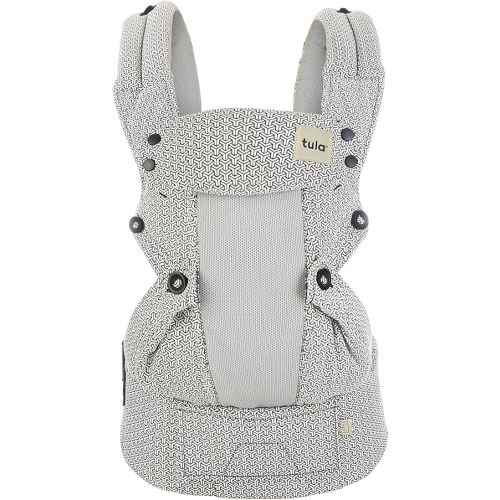 Baby Tula Coast Explore Mesh Baby Carrier, Adjustable Newborn to Toddler Carrier, Ergonomic and Multiple Positions for 7 – 45 pounds (Coast Infinite)