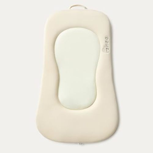 Rahoo Baby Pediatric Therapist-Designed 3-in-1 Infant Lounger; Feeding, Comfort, & Tummy Time (Soft Sand)