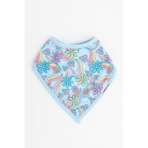 Adjustable Snap Bib | Groovy Floral | Charlie Lou Baby