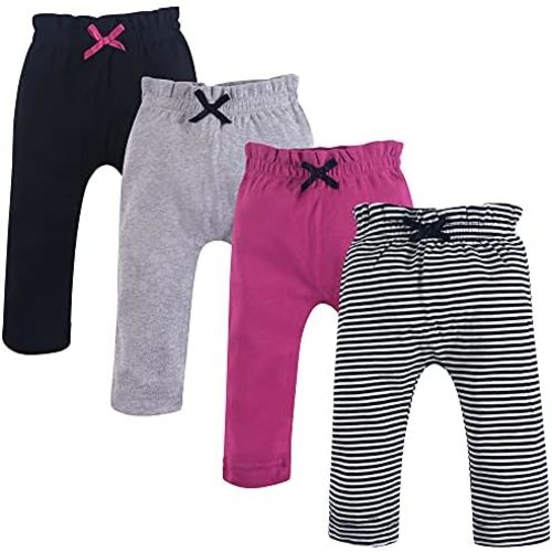 Touched by Nature Baby Girls' Organic Cotton Pants