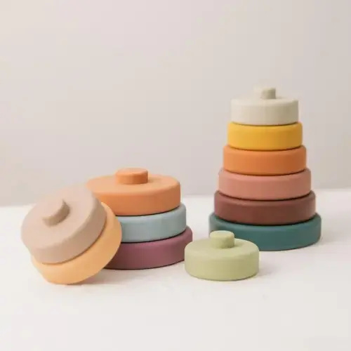 Silicone Stacker and Teether