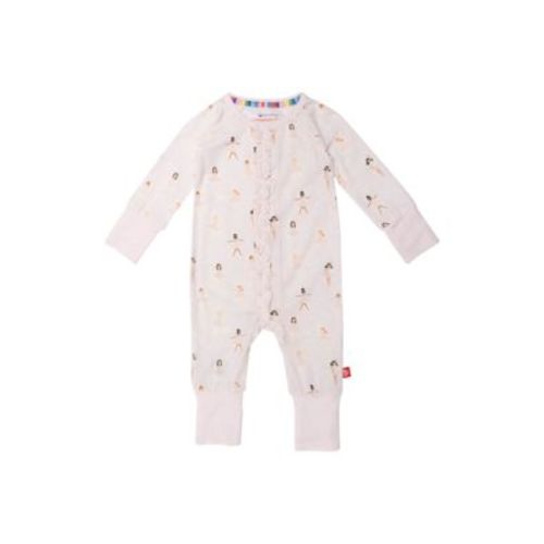 Baby Girls Tutu Twirls Printed Footie Pajamas