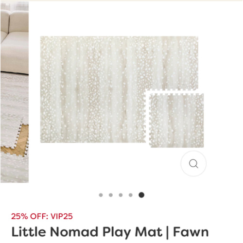 Little Nomad Play Mat | Fawn – House of Noa