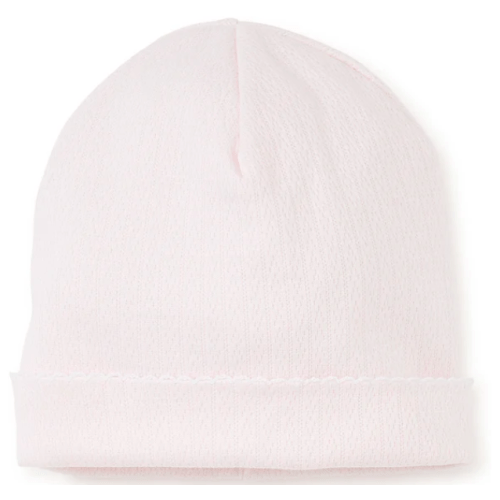 Pink Pointelle Hat