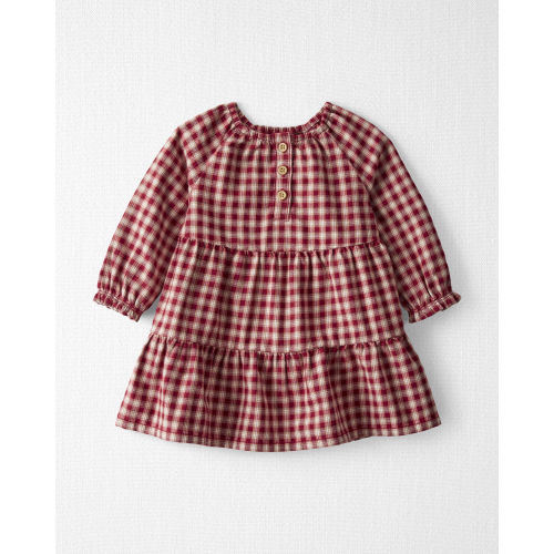 Baby Cozy Tiered Dress Made with Organic Cotton
 - Little Planet | Carter's