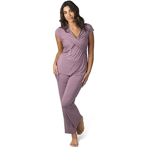 Kindred Bravely Davy Maternity & Nursing Pajamas | Premium Postpartum Pajamas Set