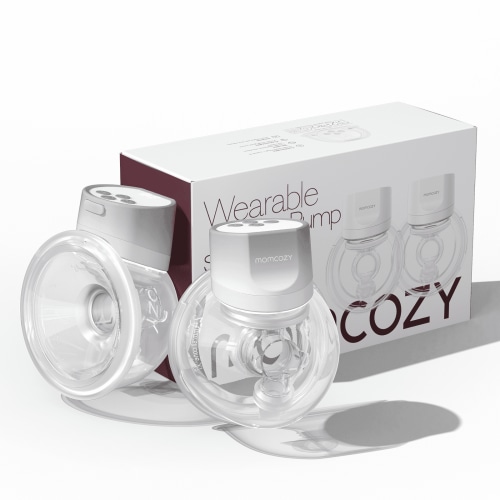 Momcozy S12 Pro Electric Breast Pump Hands Free, Wearable Breast Pump 24mm Gray