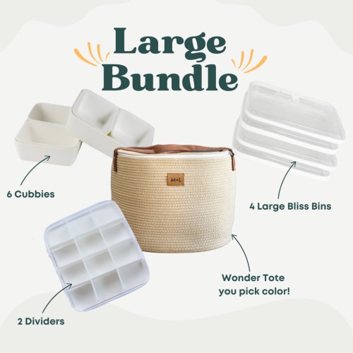 Large Bliss Basket Bundle – Maple + Lark