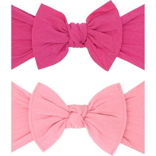 Baby Bling Headbands, Hot Pink Zinnia
