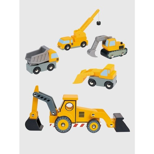Construction Vehicles Toddler Toy Bundle