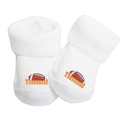 Baby Toe Bootie Socks for Tennessee Fans