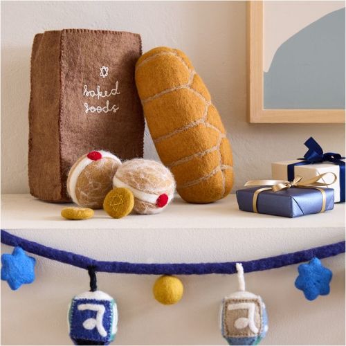 Hanukkah Bakery Felt Food Set