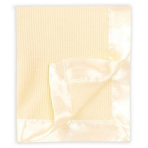 Starting Out Baby Satin-Trim Blanket