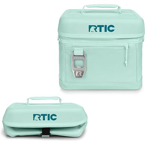 RTIC 8 Can Everyday Cooler, Soft Sided Portable Insulated Cooling for Lunch, Beach, Drink, Beverage, Travel, Camping, Picnic, for Men and Women