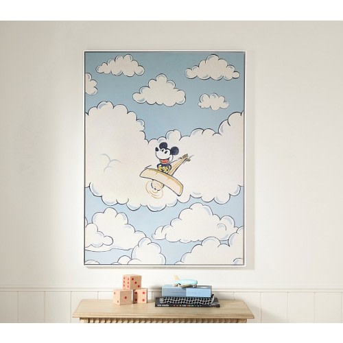 Disney Home x Sanderson Mickey Mouse Canvas Vintage Art (40" x 30")
