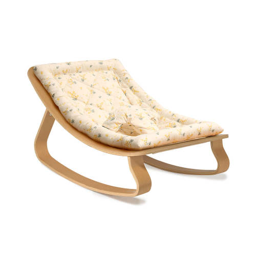 LEVO Baby Rocker - Garbo And Friends Mimosa / Beech
