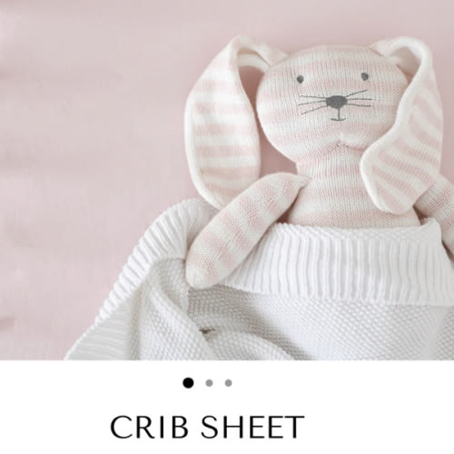 Simply Organic Bamboo Baby Crib Sheets | Soft & Hypoallergenic