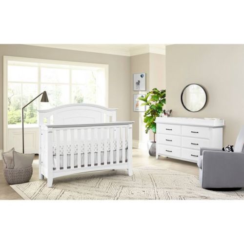 Oxford Baby Willowbrook 4-in-1 Convertible Crib