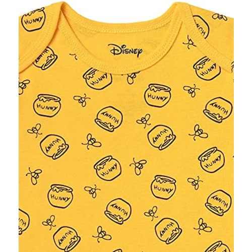 Amazon Essentials Disney | Marvel | Star Wars Unisex Babies' Long-Sleeve Bodysuits, Pack of 5