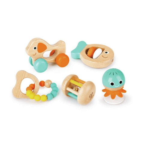 Hape Infant Instrument and Sensory Toy Set