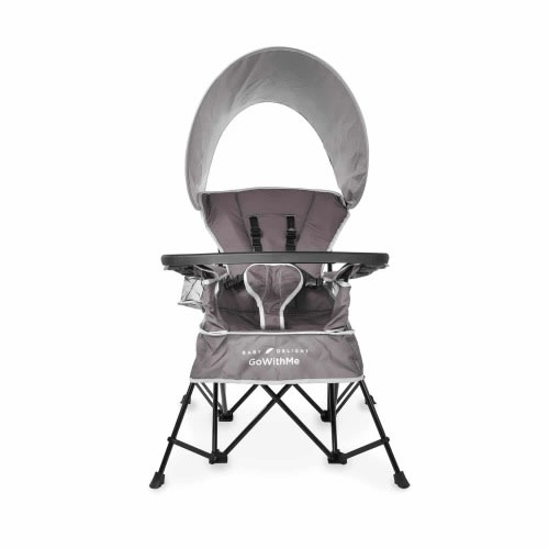 Go With Me® Jubilee Portable Chair - Grey - Baby Delight