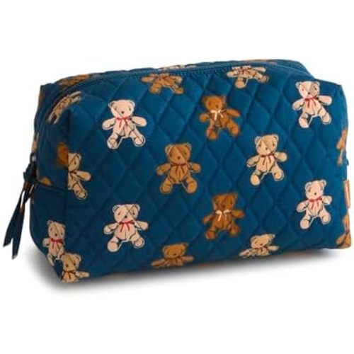 Premium Cotton Large Cosmetic Makeup Bag
