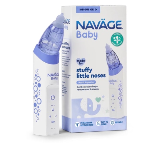 Navage Baby Nasal Aspirator - for Baby Congestion & Stuffy Noses, for Newborns and Infants