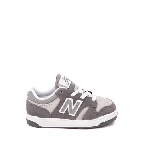 New Balance 480 Athletic Shoe - Baby / Toddler - Gray / White