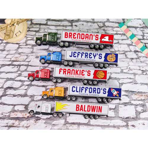 Personalized Toy Truck, Gifts for Boys,Toy Truck with Name,Gifts for Girls,Custom Toy Truck,Name on Truck,Easter Gift for Kids,Baby Gifts