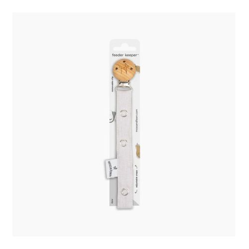 Moss and Fawn Linen Pacifier Cip Fern
