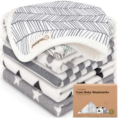 6-Pack Cami Baby Washcloths