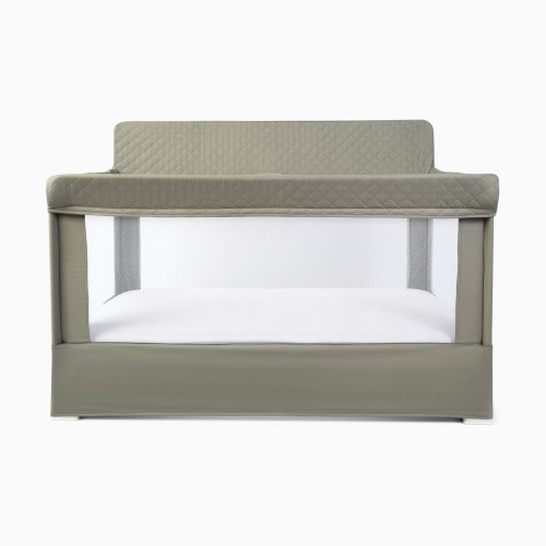 Baby Delight Lunaire Full-Size Mesh Crib & Playard - Organic Sage