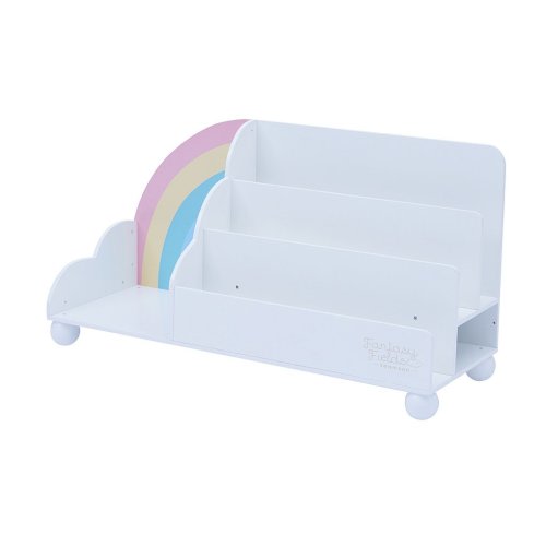 Teamson Kids Fantasy Fields Rainbow Wooden Display Bookcase