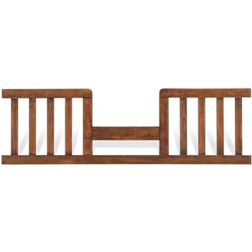 Child Craft Toddler Bed Guard Rail Converts Redmond 4-in-1 Convertible Cribs into Toddler Bed, Made of Pinewood, Non-Toxic Finish (Coach Cherry)