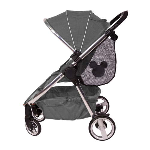 Disney Baby by J.L. Childress Side Sling Cargo Net, Stroller Organizer & Storage, Mickey Black. Toddler/Child