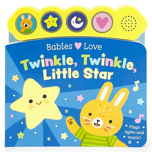 Babies Love Twinkle Twinkle Little Star - Light-Up Board Book with Sounds