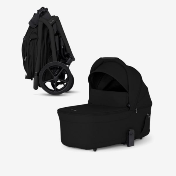 Breez Bassinet for Newborns - UPF50+ Hood & Bamboo Mattress