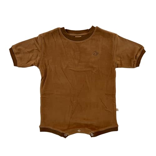 About Baby Shop Geneve Oversized Brushed Jersey Romper - Angel Wing Embroidery - Cozy