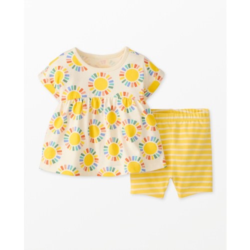 Baby Tunic Dress & Shorts Set
