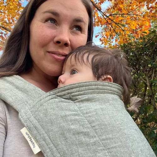 Green Baby Carrier | Ergonomic Soft Structured Carrier