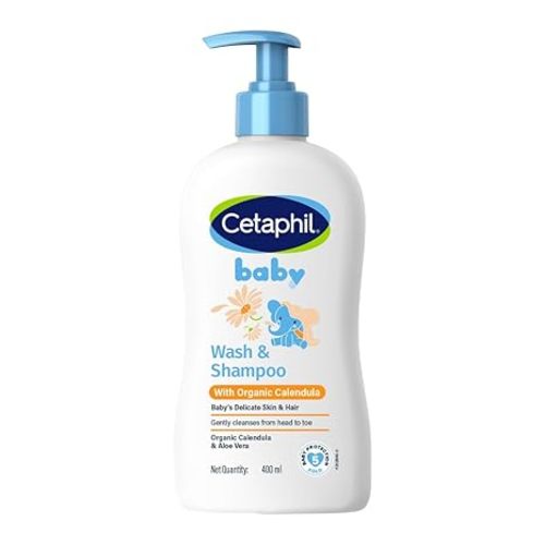 Baby Wash & Shampoo ,Tear Free, Paraben, Colorant and Mineral Oil Free, 13.5 Fl. Oz (Packaging May Vary)