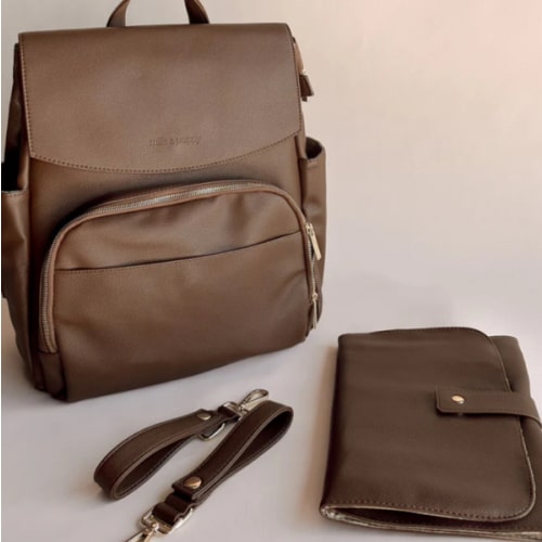 BROOKLYN Backpack Nappy Bag - Chocolate/Jack – Milk & Poppy