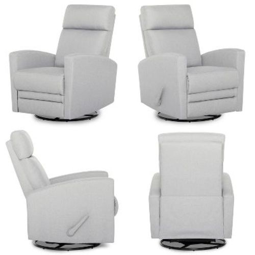 Dream On Me Chatham Swivel Glider, Ecru