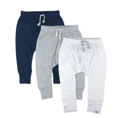 3-Pack Organic Cotton Honest Pants | Honest Baby Clothing