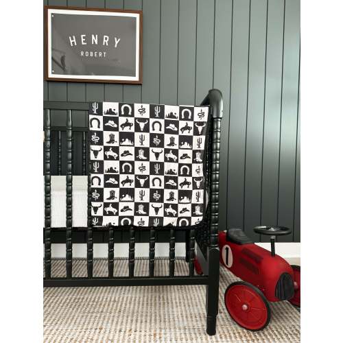 Outlaw Checkered Blanket