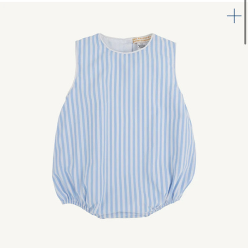 Benjamin Bubble - Beale Street Blue Stripe with Worth Avenue White